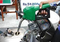 Mixing oil and money