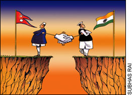 Candid talk in Delhi