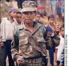 Minors in a major war