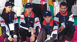Under 14 tennis shines