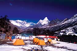 Namche in winter