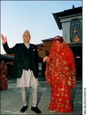 Happenings - Issue #129: King Gyanendra with his daughter Princess Prerana on the occasion of
