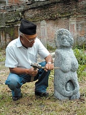 Cast in stone