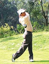 Golf gets going