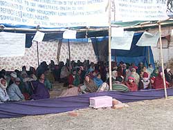 Refugees still on hunger strike