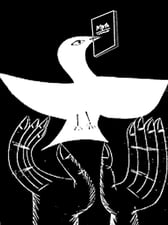 The dove’s bookshelf