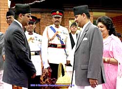 For royal attention