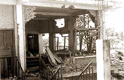 Baburam’s guru’s school bombed