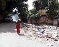 Garbage piling up again