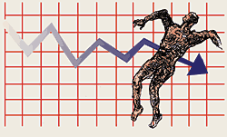 The Maoist war has exposed the government’s most vulnerable flank- the economy.
