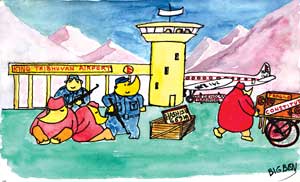 Big Ben - Issue #198: Two smugglers arrested at the airport, the third one escapes