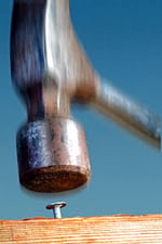 Hammer and nail