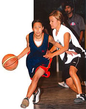 Female hoopsters