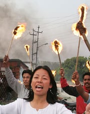 Student rally