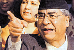 Deuba blames messengers