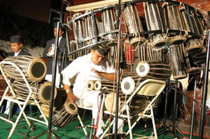 Bang a drum