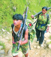 Young fighters