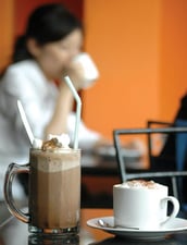 In one’s (coffee) cups