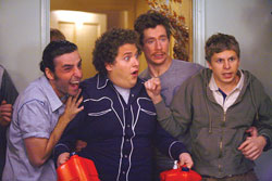 Boys behaving badly