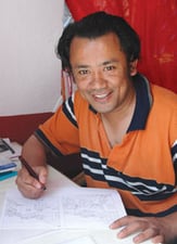 Illustrating a mother tongue