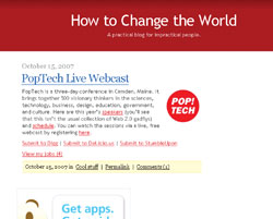 It’s a blog world