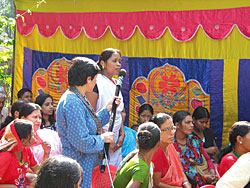 The prime minister meets the people