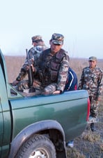 Parking the army