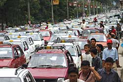 Taxi terror