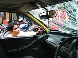 Eyewitness account