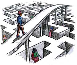 Out of this maze