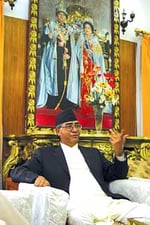 "The Maoists are a bigger problem than the king"