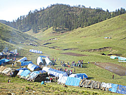 Peacetime in a war zone