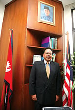 "Political stability for economic progress"