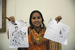 Cartoon communication