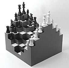 Three-dimensional chess