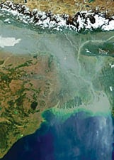 Dirty clouds over Asia