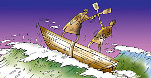 By hook or crook