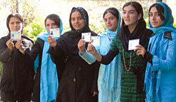 Afghans go to polls