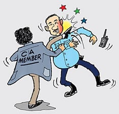 CA business "Don't you recognise your father?"