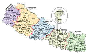 Provinces based on development regions