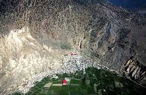 Climate refugees in Mustang