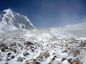 Crossing the Larkya La