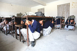 Unsafe schools and hospitals