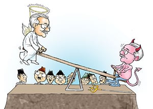 Dahal on war path again