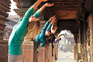 Bending over backwards