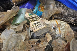 Mountains of trash