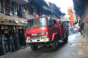Fire in Kavre, Nagarik