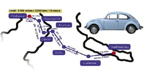 Kathmandu-Peshawar Beetle fund-drive