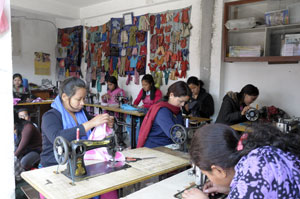 Sewing a social safety net