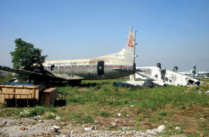 Where old planes go to die